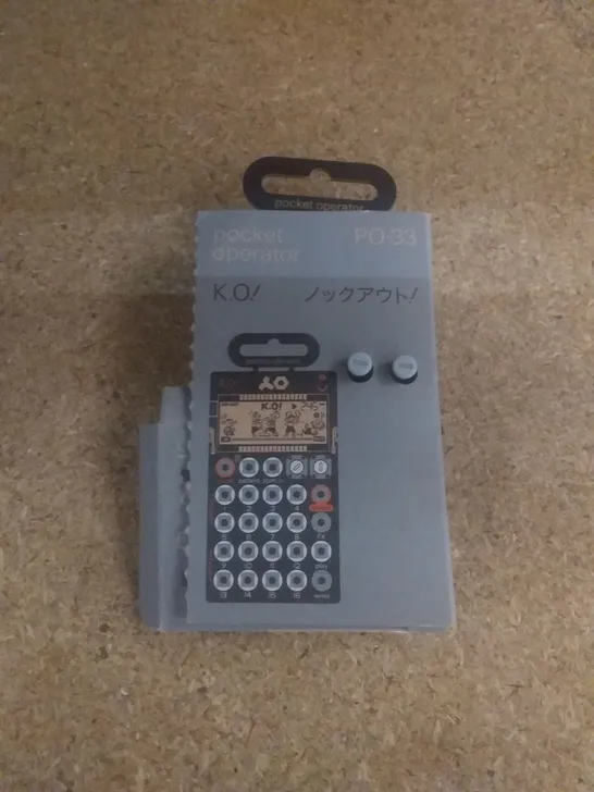 TEENAGE ENGINEERING PO-33 POCKET OPERATOR KO SAMPLER/SEQUENCER