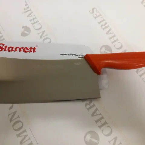 BRAND NEW STARRETT CLEAVER WITH SPECIAL BLADE 20CM