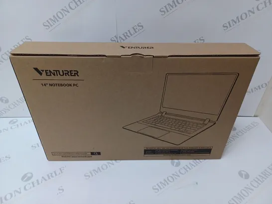 BRAND NEW BOXED VENTURER EUROPA 14 PLUS 14" NOTEBOOK PC