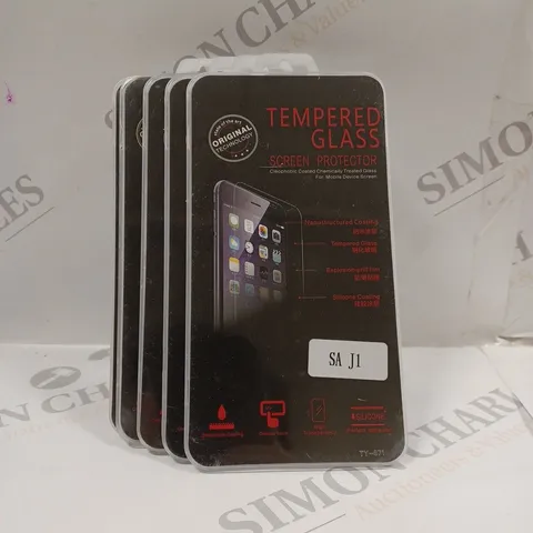 BOX OF 5 TEMPERED GLASS SCREEN PROTECTORS