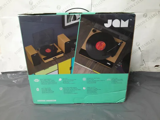 BOXED JAM BLUETOOTH SOUND STREAM+ TURNTABLE