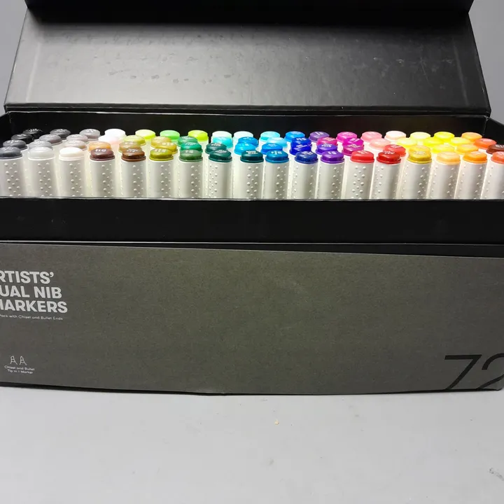 TYPO ARTIST DUAL NIB MARKERS 72 PACK 4660127Simon Charles Auctioneers