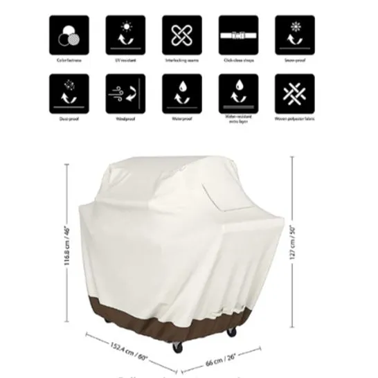 BOXED BRAND NEW BBQ GRILL COVER - MEDIUM 