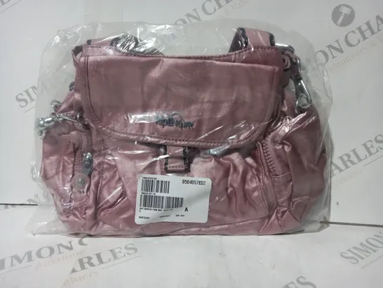 KIPLING FAIRFAX BAG IN SHINY PINK