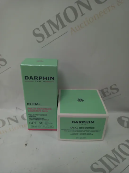 SET OF 2 DARPHIN PARIS ITEMS TO INCLUDE - IDEAL RESOURCES - PEAUX SENSIBLES SENSITIVE SKIN