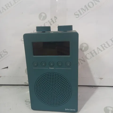 JOHN LEWIS DAB/FM RADIO