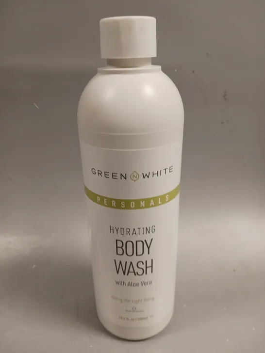 APPROXIMATELY 30 GREEN N WHITE HYDRATING BODY WASH - COLLECTION ONLY  