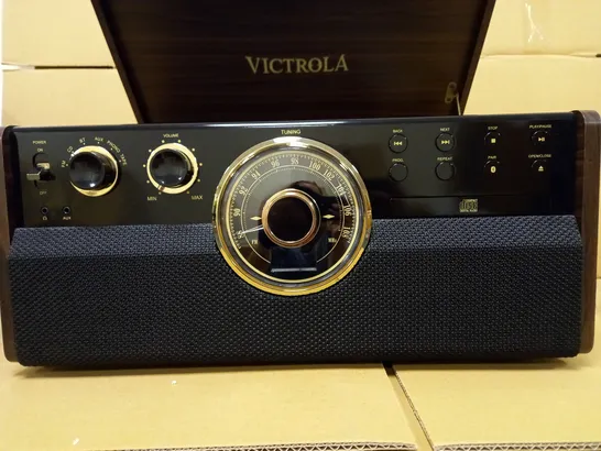 VICTROLA EMPIRE 6-IN-1 BLUETOOTH TURNTABLE