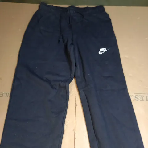 NIKE LOGO FLEECED TRACKSUIT BOTTOMS SIZE S