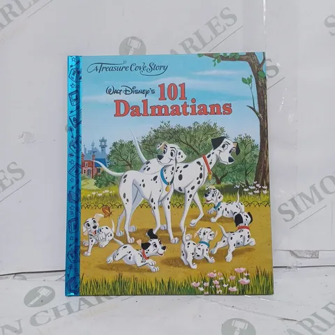 BOX TO CONTAIN APPROX. 40 X WALT DISNEY'S A TREASURE COVE STORY, "101 DALMATIANS" CHILDRENS BEDTIME STORY BOOKS 