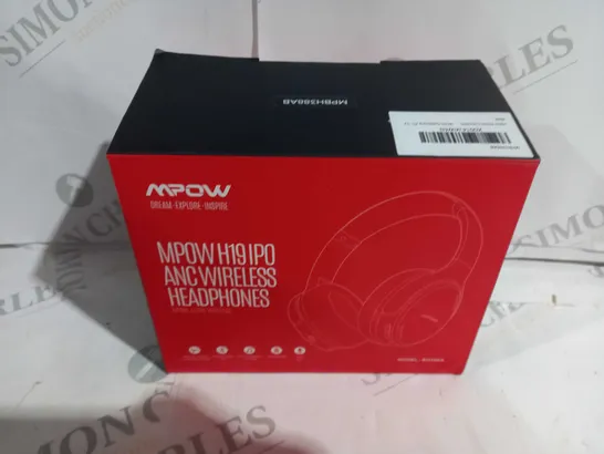 BOXED MPOWH19IP0 ANC WIRELESS HEADPHONES