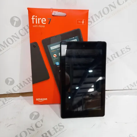 AMAZON FIRE 7 WITH ALEXA - 16GB BLACK