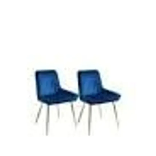 BOXED PAIR OF ALISHA STANDARD DINING CHAIRS (COLLECTION ONLY) RRP £249.99