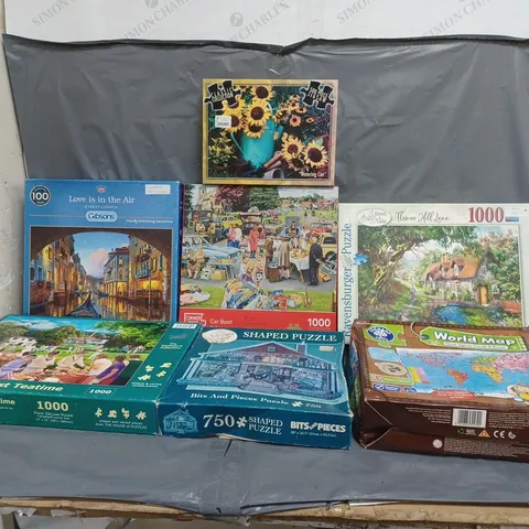 7 VARIOUS JIGSAW PUZZLES FROM NO1 DOWN THE LANE, ORCHARD TOYS, AND GIBSONS ET.