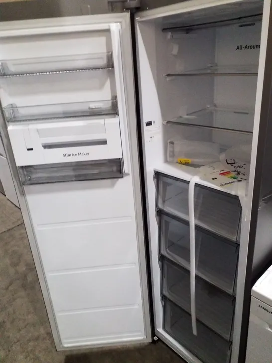 SAMSUNG TALL ONE DOOR FREEZER SILVER - UNPROCESSED RAW RETURN