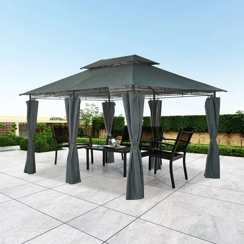 BOXED 4M X 3M GAZEBO COVERING 