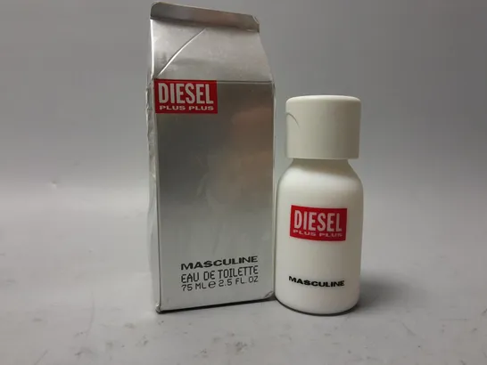 4 BOXED DIESEL MASCULINE EAU DE TOILETTE (4 x 75ml)