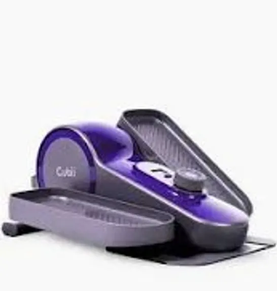 CUBII GROOVE SEATED ELIPTICAL STEPPER PURPLE