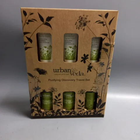 BOXED URBAN VEDA PURIFYING DISCOVERY TRAVEL SET 