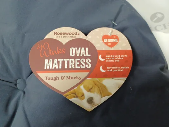 ROSEWOOD 40 WINKS OVAL MATTRESS