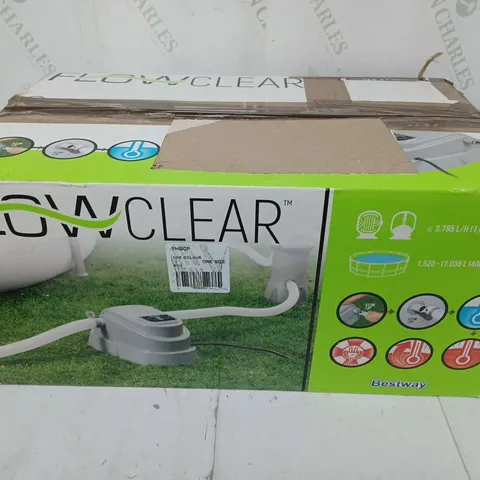 BOXED FLOW CLEAR POOL HEATER