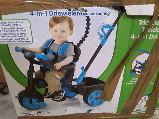 BOXED LITTLE TIKES 4 IN 1 DELUXE EDITION PUSH TRIKE - BOXED RRP £109.99