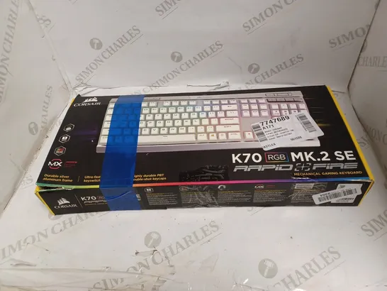 CORSAIR K70 RGB MK.2 SPECIAL EDITION MECHANICAL GAMING KEYBOARD 