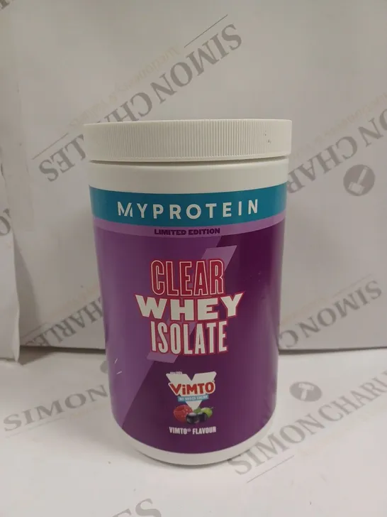 SEALED MYPROTEIN CLEAR WHEY ISOLATE - VIMTO 522G