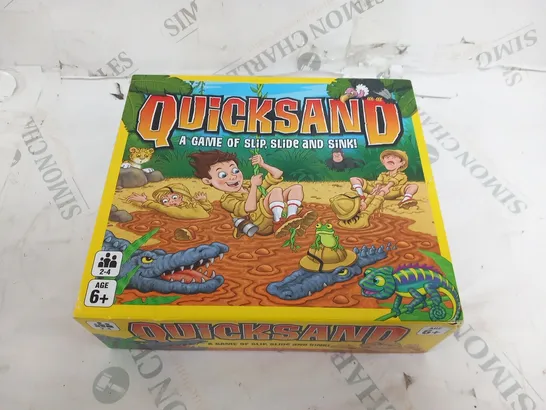 BOXED QUICKSAND A GAME OF SLIP, SLIDE AND SINK