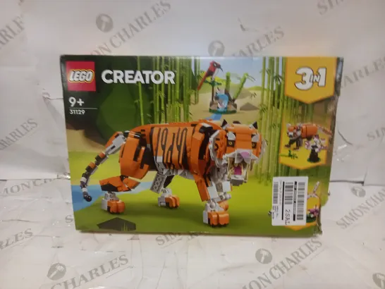 LEGO CREATOR TIGER 3 IN 1 