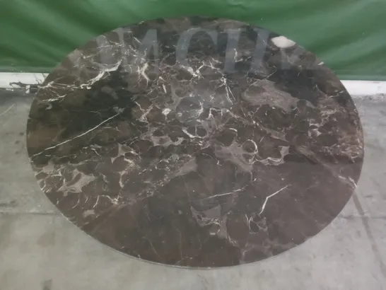 ROUND MARBLE DINING TABLE 