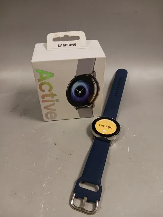 BOXED SAMSUNG ACTIVE SMARTWATCH 