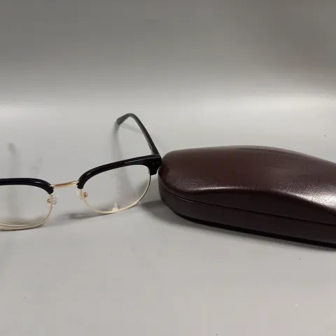 LONDON RETRO REESE BLACK PRESCRIPTION GLASSES 