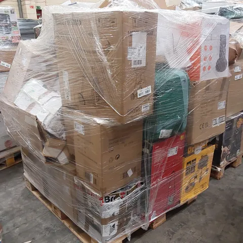 PALLET OF APPROXIMATELY 25 UNPROCESSED RAW RETURN HOUSEHOLD AND ELECTRICAL GOODS TO INCLUDE;