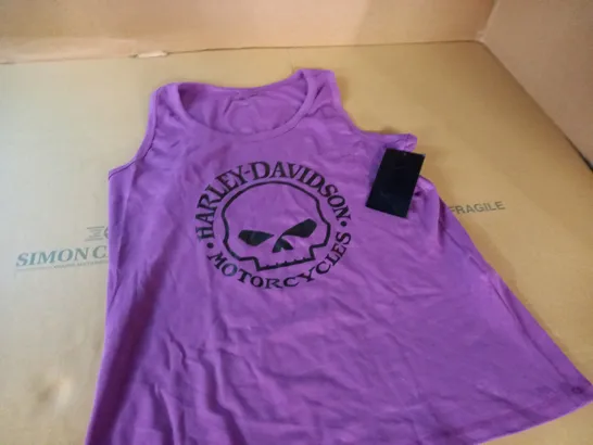 HARLEY DAVIDSON PURPLE TANK TOP - 1W