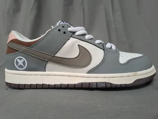 PAIR OF NIKE SB SHOES IN GREY/WHITE/BROWN/PINK UK SIZE 7.5