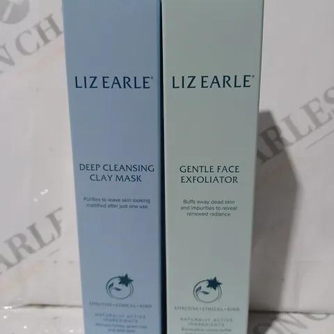 BOXED LIZ EARLE CLAY MASK & EXFOLIATOR SET