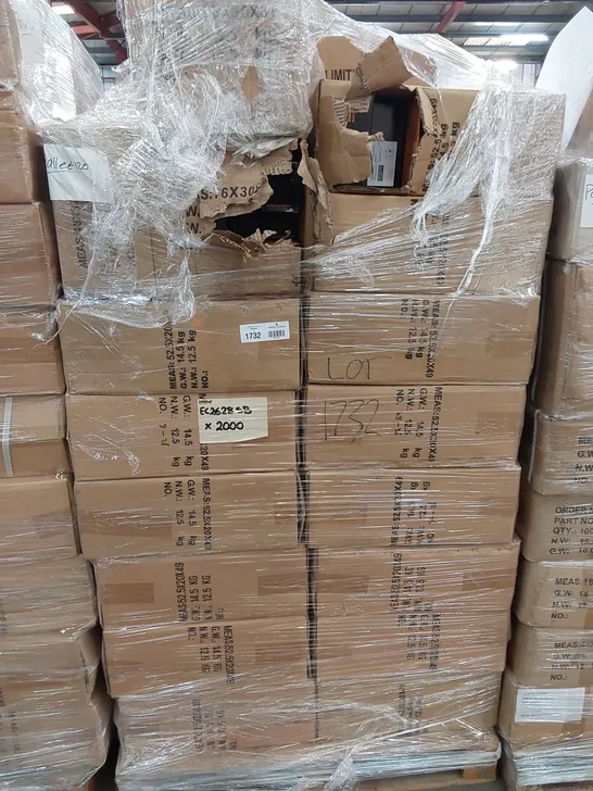 PALLET OF APPROXIMATELY 7500 ASSORTED ELECTRICAL ITEMS/COMPONENTS TO INCLUDE: