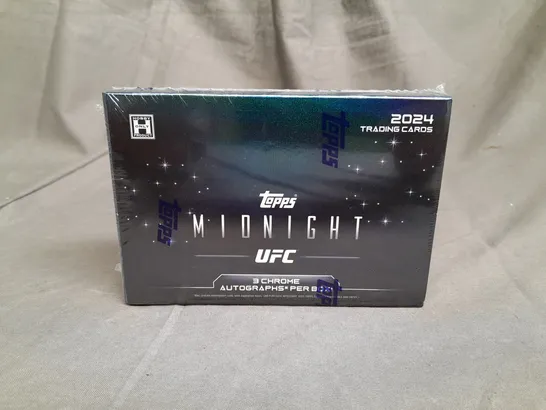 BOXED AND SEALED TOPPS MIDNIGHT UFC 2024 TRAIDING CARDS