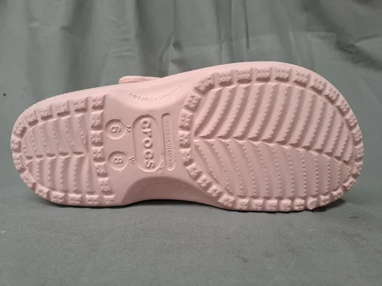 PAIR OF CROCS CLASSICS IN PINK UK SIZE M5/W6