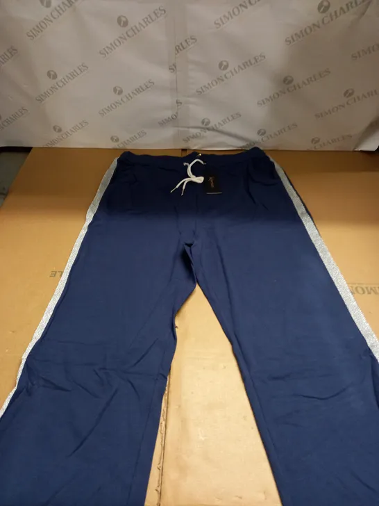 KINTSUGI WOMENS NAVY BLUE JOGGERS SIZE 18