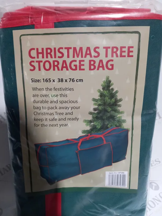 CHRISTMAS TREE STORAGE BAG IN GREEN 