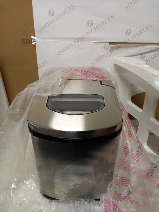 ELECTRIQ COUNTER TOP ICE MAKER MACHINE STAINLESS STEEL
