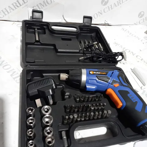 BOXED BUILDCRAFT TWIST HANDLE 3.6V SCREWDRIVER SET