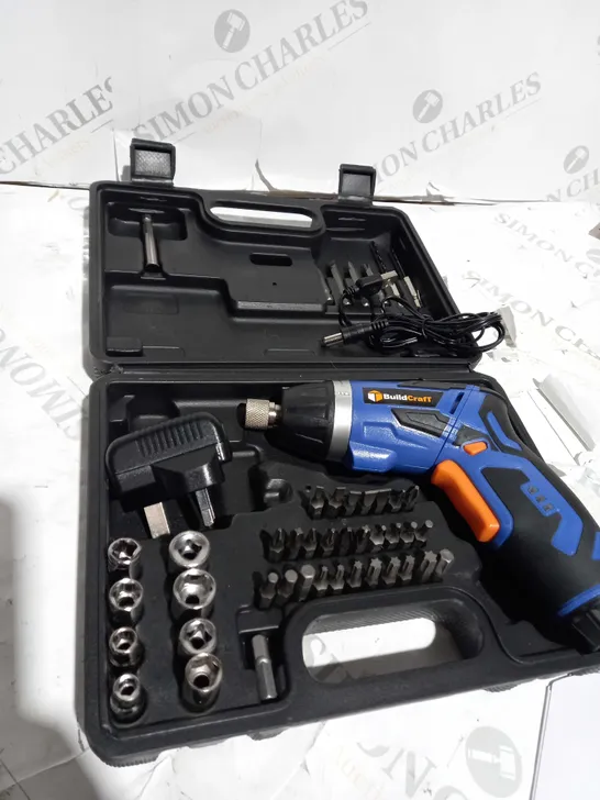 BOXED BUILDCRAFT TWIST HANDLE 3.6V SCREWDRIVER SET