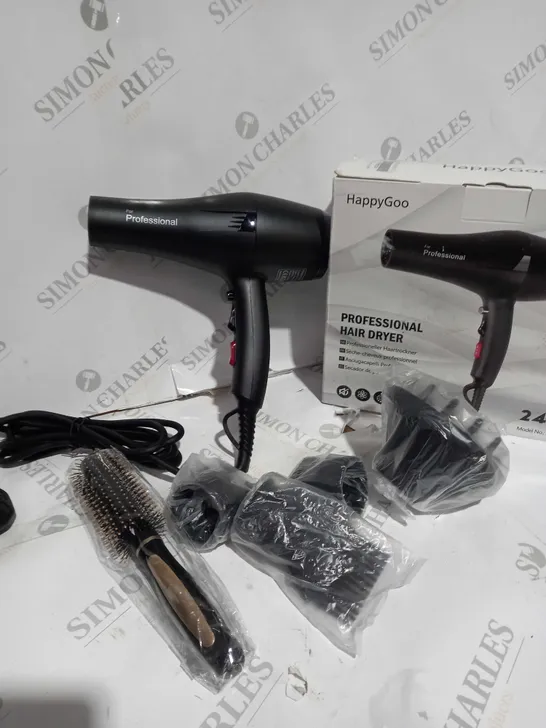 BOXED HAPPYGOO PROFESSIONAL HAIR DRYER