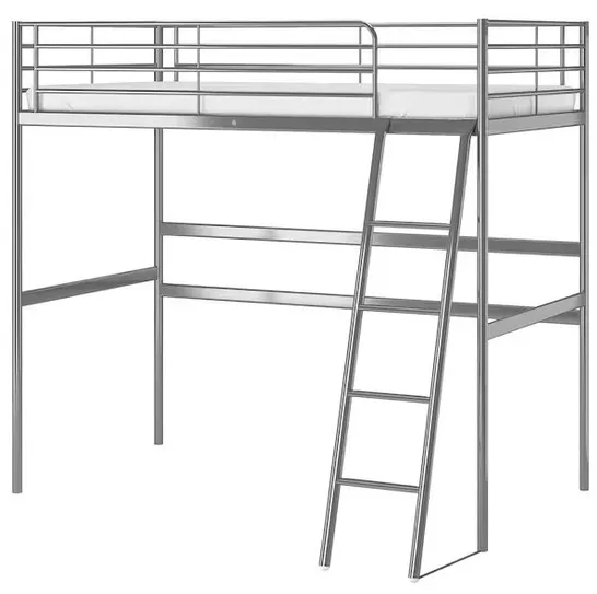 BOXED METAL LOFT BEDFRAME BUNKBED