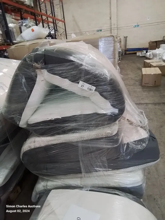 PALLET CONTAINING VARIOUS MATTRESSES SIZES AND SPECS VARY