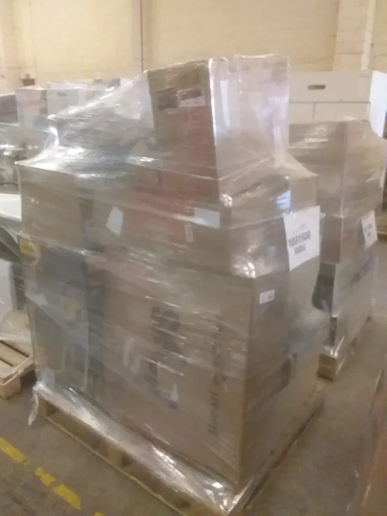 PALLET OF APPROXIMATELY 19 UNPROCESSED RAW RETURN HOUSEHOLD AND ELECTRICAL GOODS TO INCLUDE;