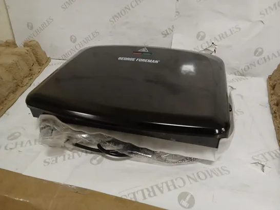 GEORGE FOREMAN MEDIUM REMOVABLE PLATES GRILL, BLACK [24330]